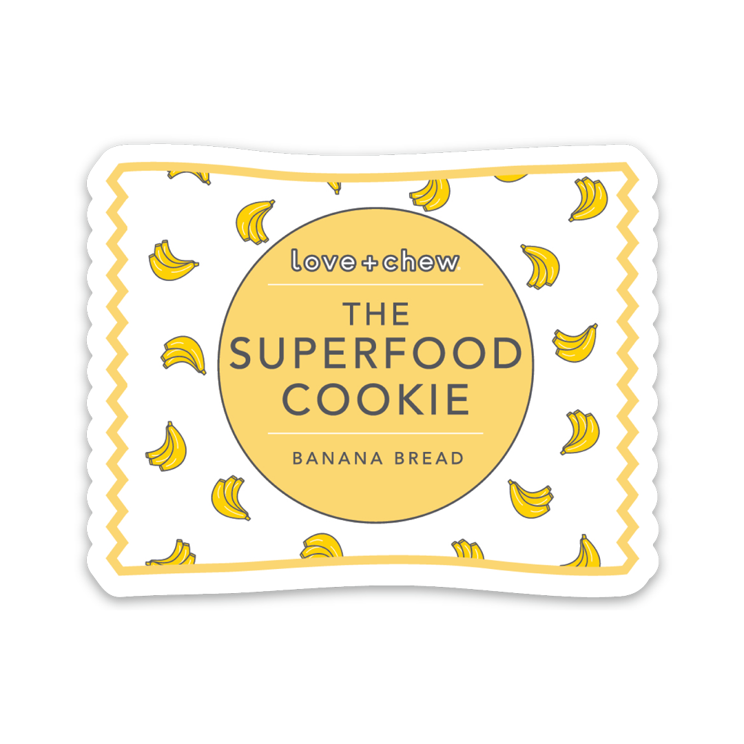 Banana Bread Packaging Sticker
