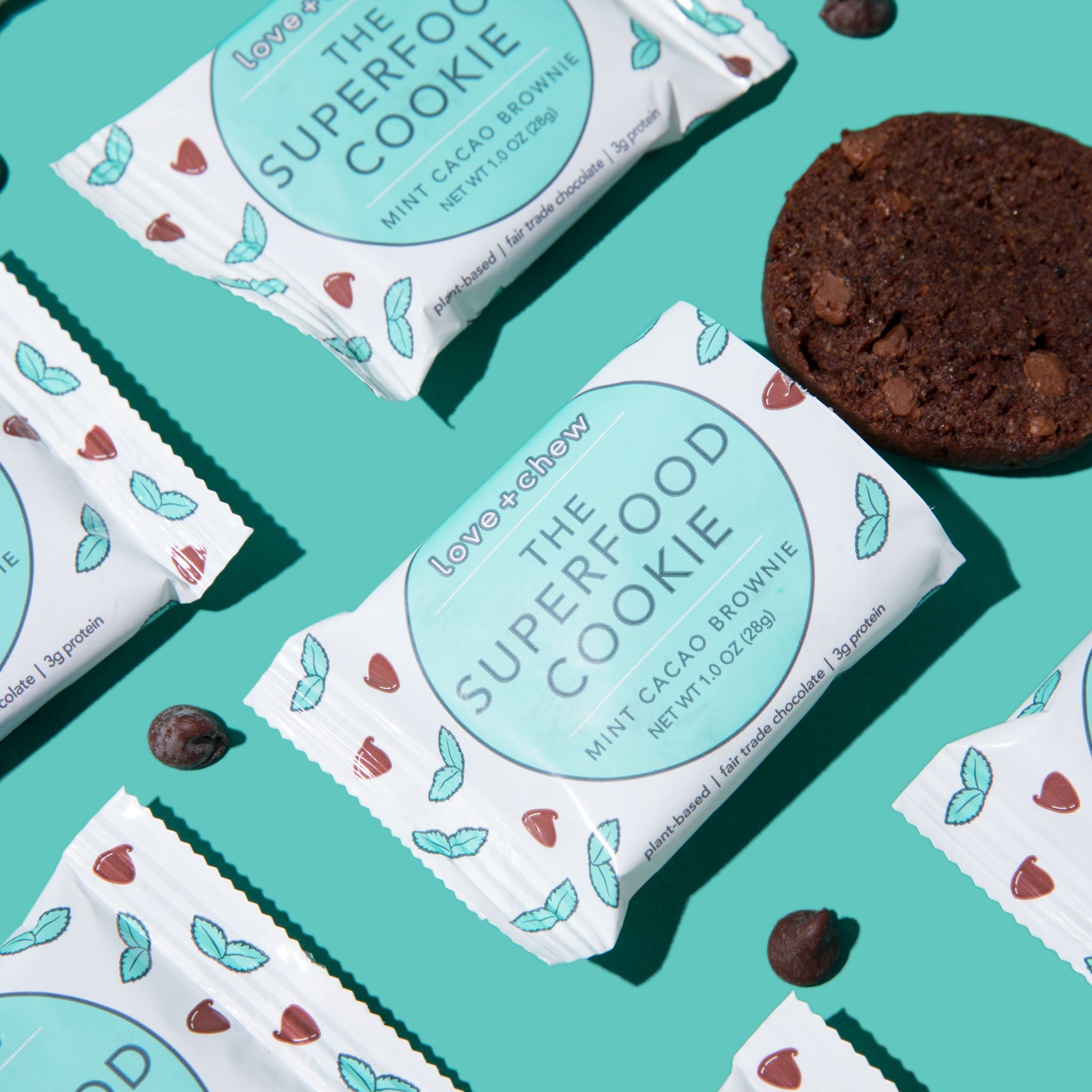 MINT CACAO BROWNIE - 1 OZ - BOX OF 80