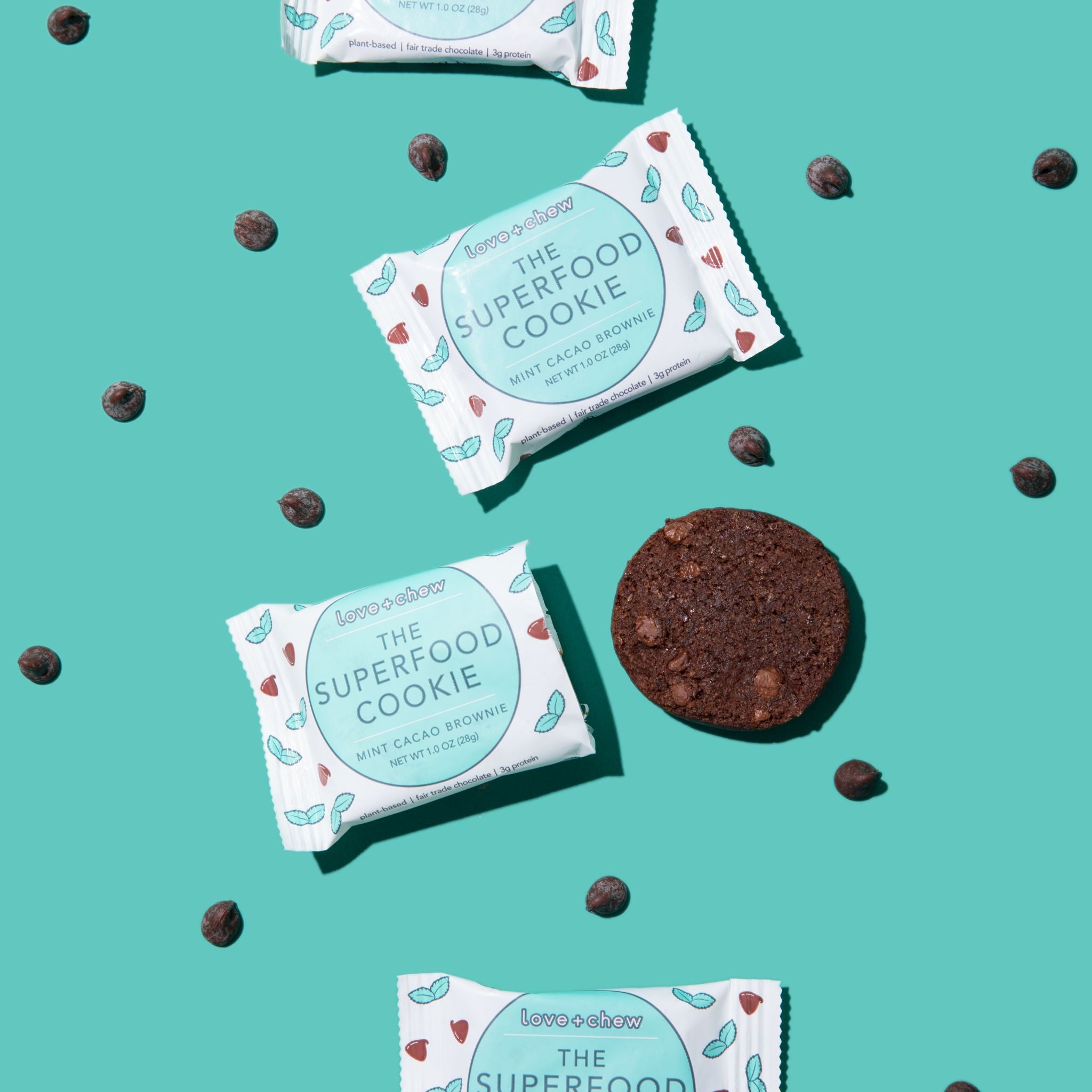 MINT CACAO BROWNIE - 1 OZ - BOX OF 80