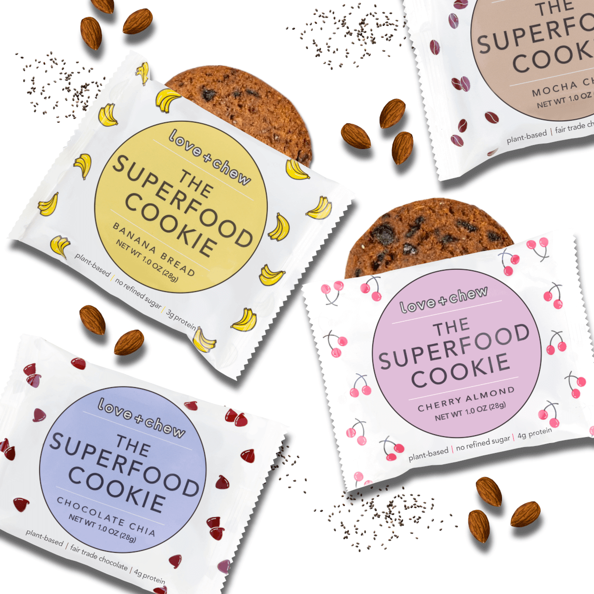 4 FLAVOR VARIETY PACK - 1 OZ - BOX OF 16