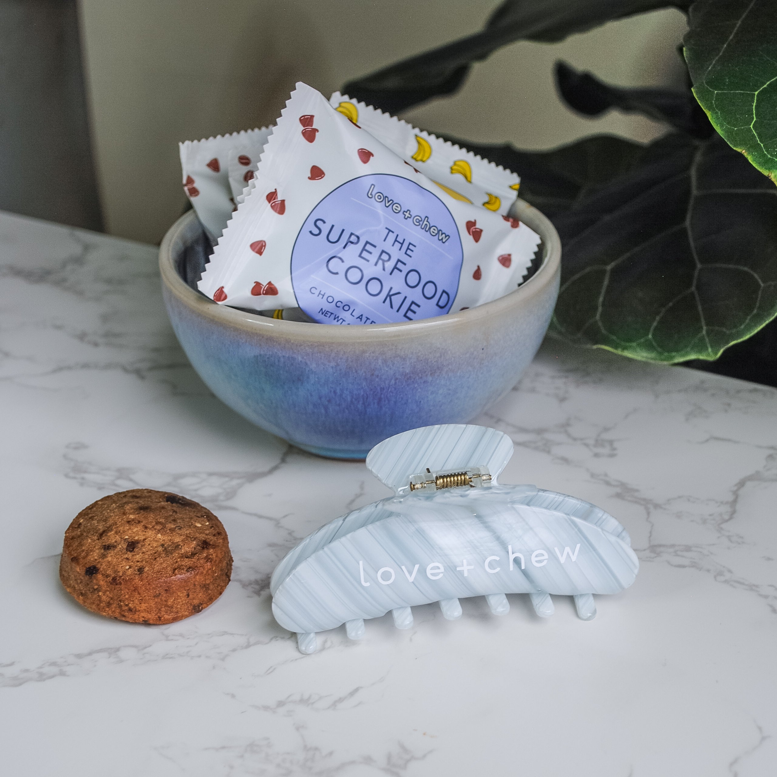 LOVE LINA x LOVE + CHEW SELF CARE HAIR CLIP