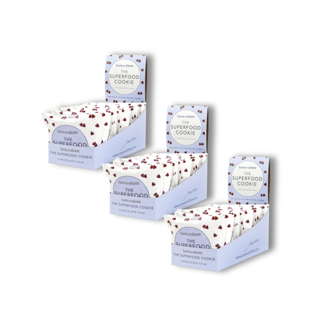 CHOCOLATE CHIA RETAIL BOX - 2 OZ - BOX OF 36 - WHOLESALE