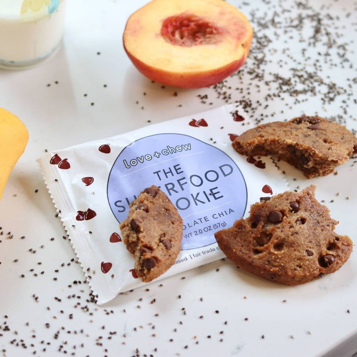 CHOCOLATE CHIA - 2 OZ - BOX OF 12