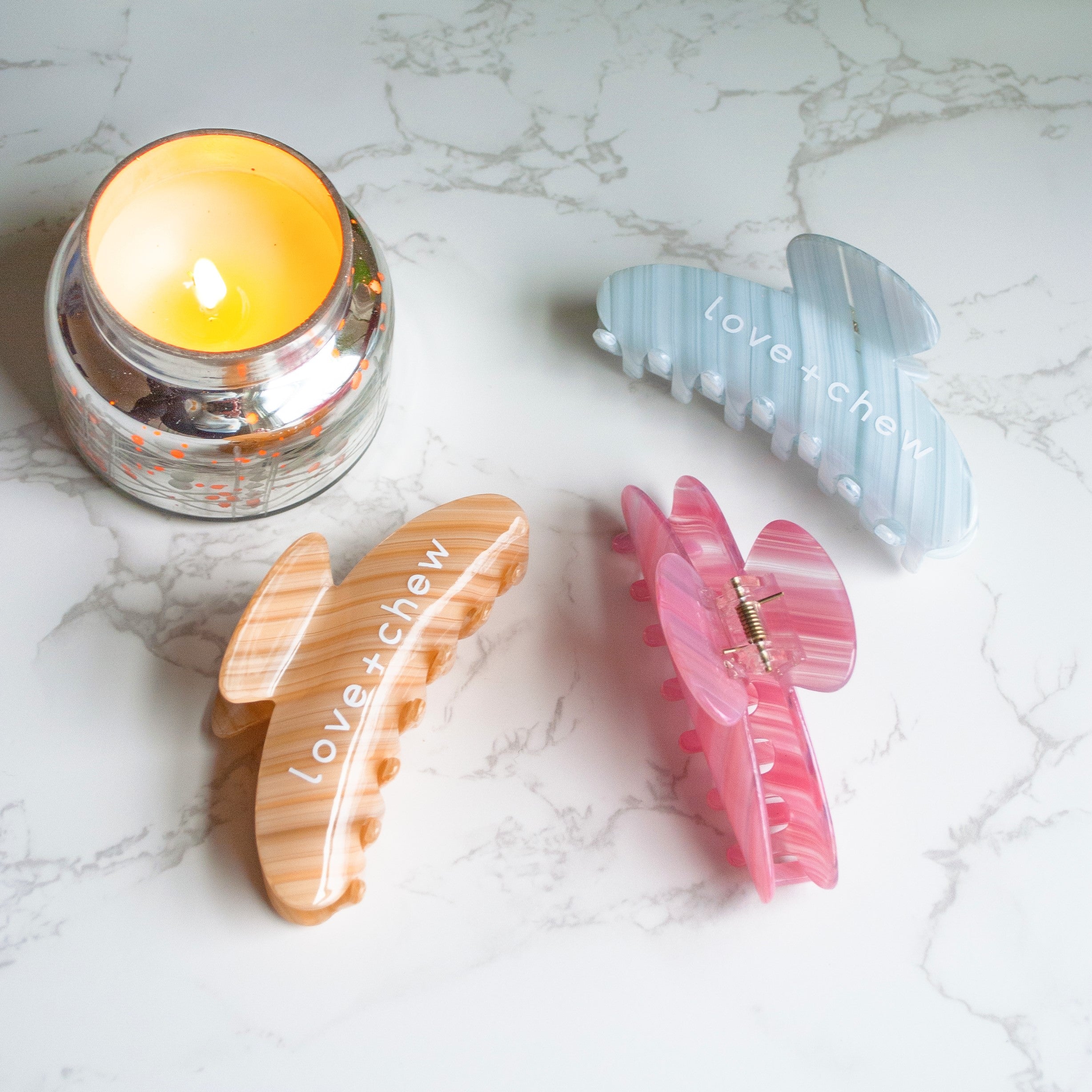 LOVE LINA x LOVE + CHEW SELF CARE HAIR CLIP